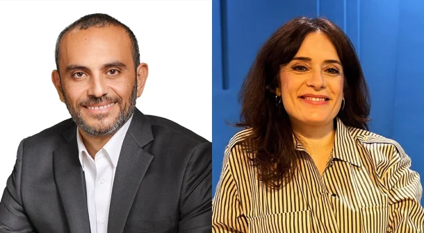 Moussalam Dalati, General Manager of Liferay Middle East, Africa, and France and Julia Molano, Director of Product Management at Liferay