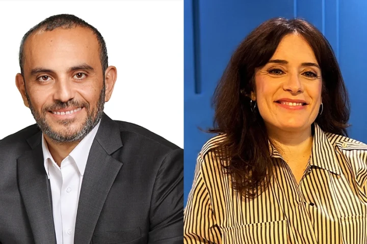 Moussalam Dalati, General Manager of Liferay Middle East, Africa, and France and Julia Molano, Director of Product Management at Liferay