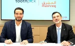 (L-R) Sary Azakir, Co-founder and Chief Growth Officer at Toothpick and Ghazal Al Sakaal, Global Head of Ecosystems and Platform Banking at Mashreq
