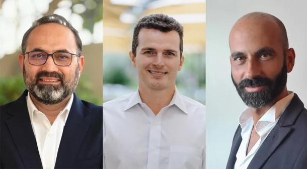 Saud Abbasi, Regional Advisor, Autotech Ventures | Rabih Haydar. Director of Partnerships EMEA and Quin Garcia, CEO, Autotech Ventures