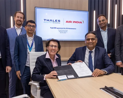 Thales and Air India sign 10-year FlytCARE agreement