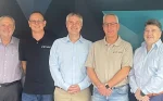 Deon Insel, Senior Account Manager: Commercial at Datacentrix; Mark Coutts, Lead: Information Services at Zutari; Johan Hechter, Security Pre-Sales Specialist at Datacentrix; Stephan Botha, IT Operations Lead at Zutari; Shawn Marx, Infrastructure Business Unit Manager at Datacentrix