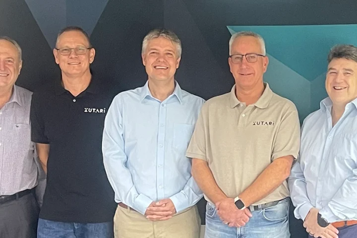 Deon Insel, Senior Account Manager: Commercial at Datacentrix; Mark Coutts, Lead: Information Services at Zutari; Johan Hechter, Security Pre-Sales Specialist at Datacentrix; Stephan Botha, IT Operations Lead at Zutari; Shawn Marx, Infrastructure Business Unit Manager at Datacentrix