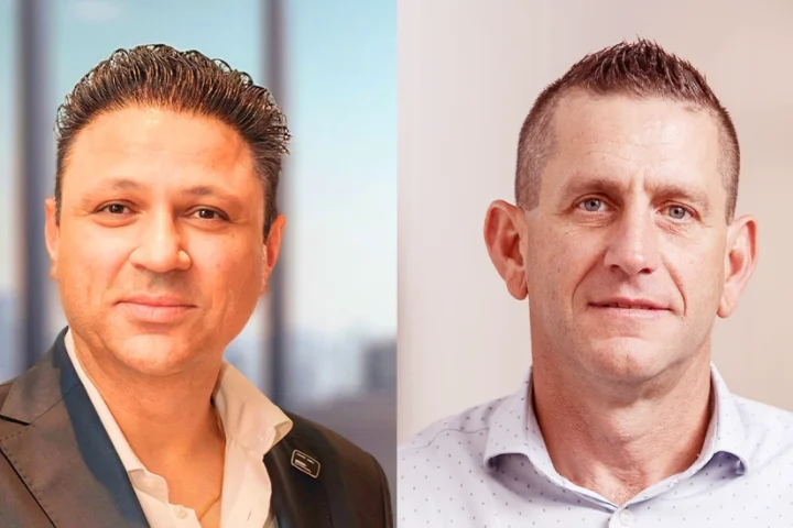 Akash Anand, Managing Director, Region Middle East, Africa and India at Avaloq and Jason Barr, Executive: Safety Solutions at NEC XON