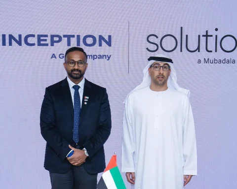 Ashish Koshy, Chief Executive Officer, Inception and Nasir Al Nabhani, Managing Director, Solutions+