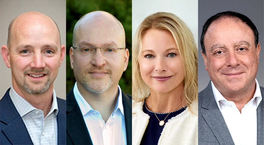 (Left to right) Brad Maltz is Senior Director of AI Solutions Product Management at Dell Technologies; Ben Jastrab, AI Solutions Marketing Leader, Dell Technologies; Denise Millard, Chief Partner Officer, Dell Technologies; Ihab Tarazi, Chief Technology Officer and Senior Vice President, Dell Technologies