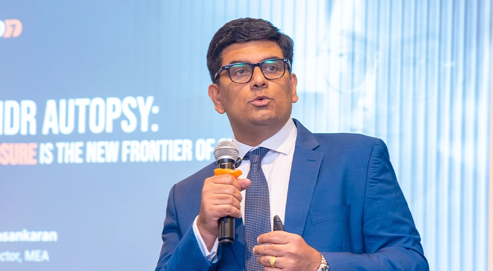 Gopan Sivasankaran, Regional Sales Director MEA, Rapid7