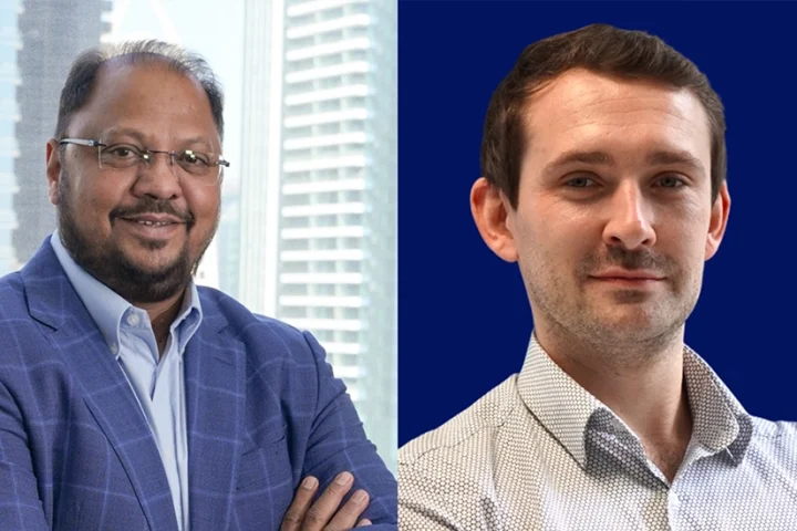 Ilyas Mohammed, COO of AmiViz and Étienne Laviolette, COO of Evertrust
