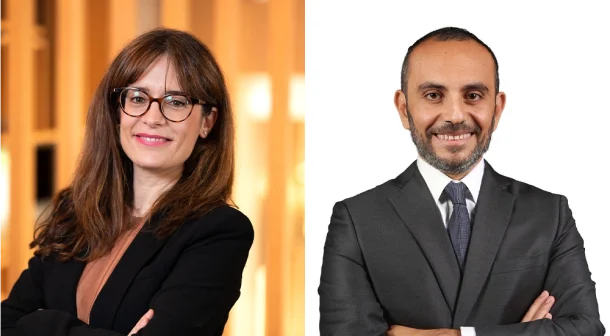 (L-R) Julia Molano, Director of Product Management at Liferay and Moussalam Dalati, General Manager, France, Middle East and Africa at Liferay.