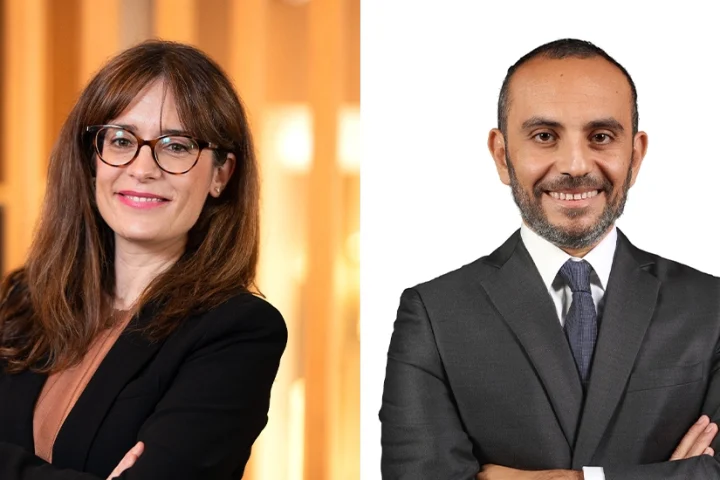 (L-R) Julia Molano, Director of Product Management at Liferay and Moussalam Dalati, General Manager, France, Middle East and Africa at Liferay.