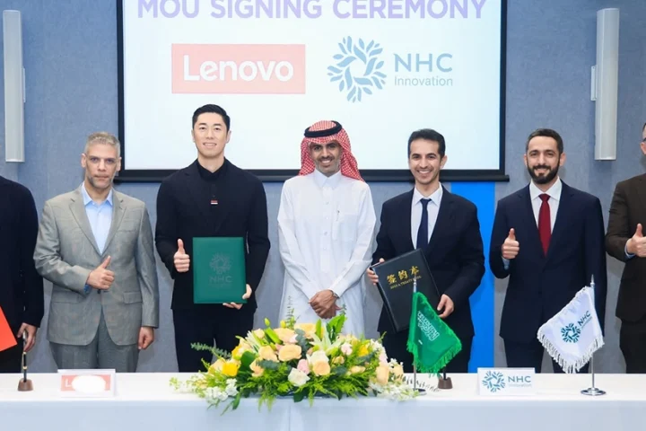 Lenovo and NHC Innovation sign MoU for Saudi digital infrastructure