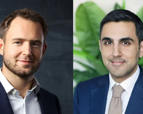 (L-R) Lukasz Rey, Managing Director & Partner and Middle East Head of Financial Institutions at BCG. and Mohammad Khan, Managing Director & Partner at BCG.