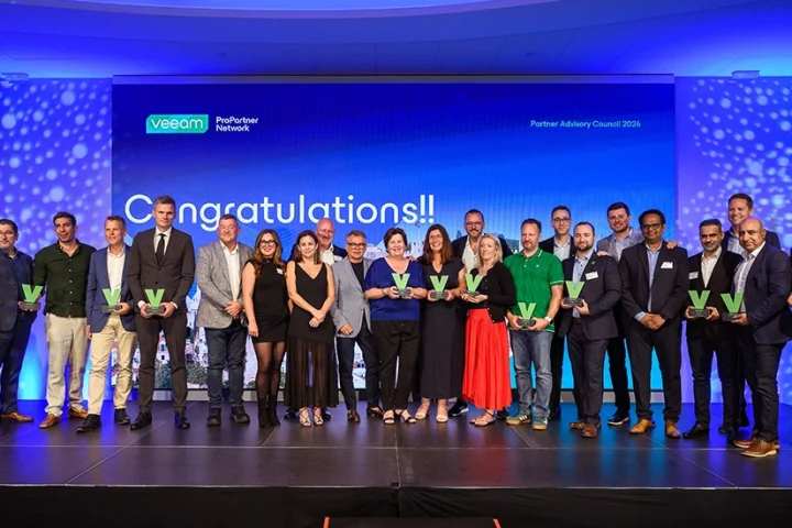 SoftwareOne named Partner of the Year at Veeam 2026 EMEA awards
