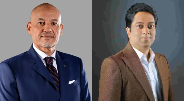 (L-R) Walid Gomaa, CEO of Omnix International and Joseph John, Regional Sales Manager for HOT Systems at Omnix International.