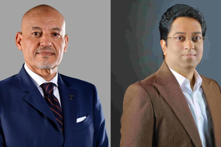 (L-R) Walid Gomaa, CEO of Omnix International and Joseph John, Regional Sales Manager for HOT Systems at Omnix International.