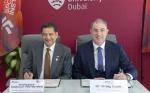 (L-R) Professor Cedwyn Fernandes, Provost and Director of Middlesex University Dubai, and Dr Craig Cook, Chief Executive Officer of The Brain & Performance Centre.