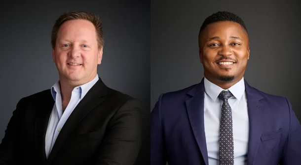 (L-R) David Herselman, MD of inq. South Africa and Philasande May, Go-To-Market Strategy Leader at inq.