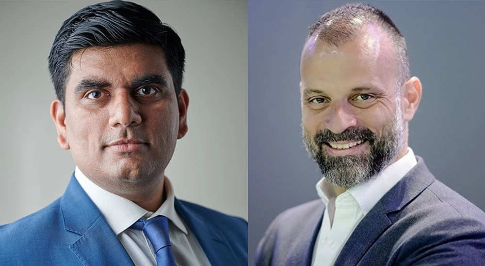 (L-R) Gopan Sivasankaran, Regional Director – Middle East & Africa, Rapid7 and Nicholas Argyrides, Vice President - Gulf and East Africa, Mindware.