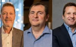 (L-R) John de Koning, Regional President, EMEA, Radix; João Carlos Chachamovitz, Founder and Global CEO of Radix; Alexander Clausbruch, CEO, North America, Radix.
