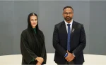 (L-R) Sara AlAhbabi, NXT Holding and Ashish Koshy, Inception42.