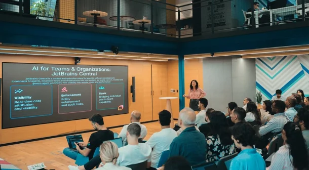 Speakers at the recent ‘From Pilot to Production’ event at the FinTech Hive, DIFC Innovation Hub.