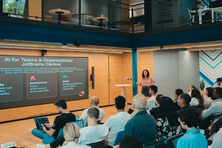 Speakers at the recent ‘From Pilot to Production’ event at the FinTech Hive, DIFC Innovation Hub.