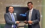 (L-R) Sunil Kumar, CEO of DataFlow with Dr. Ahmed Eissa, Group CEO, Saudi German Health, UAE.