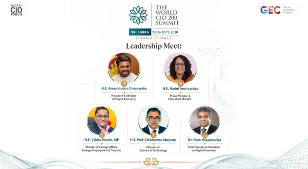 Sri Lanka to host World CIO 200 Grand Finale 2026 in September