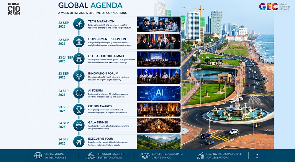 The World CIO 200 Summit Grand Finale Agenda