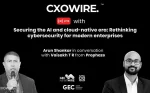 (L) Arun Shankar from Global Enterprise Connect (R) Vaisakh T R, Founder & CEO of Prophaze (1)