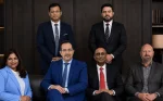 (L-R) Nandini Sapru, General Manager GCC, Mo Mobasseri CEO META & Eurasia, Praven Pillay, General Manager Africa, Levent Ozdyai General Manager Eurasia, Standing from right: Ugur Ucanok General Manager Turkey, Mir Hamid Ali, General Manager North and East Africa.