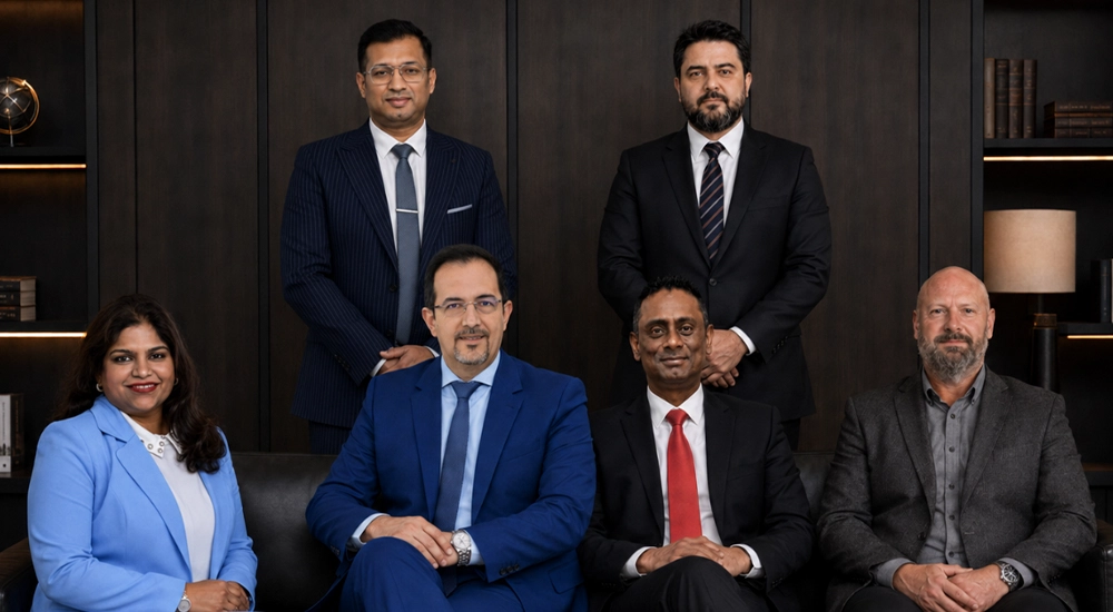 (L-R) Nandini Sapru, General Manager GCC, Mo Mobasseri CEO META & Eurasia, Praven Pillay, General Manager Africa, Levent Ozdyai General Manager Eurasia, Standing from right: Ugur Ucanok General Manager Turkey, Mir Hamid Ali, General Manager North and East Africa.