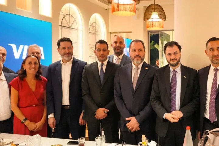 Visa tests first international card payments in Syria.