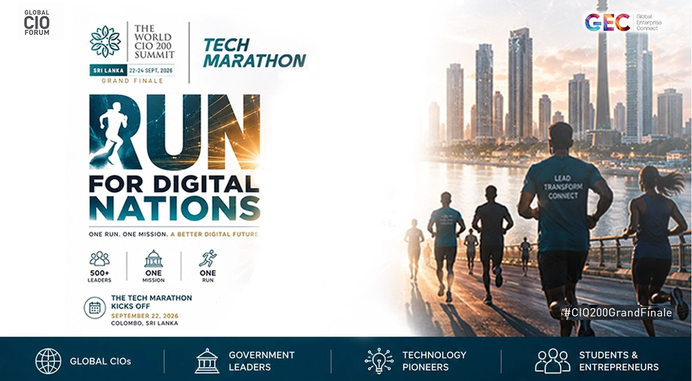 World CIO 200 Summit to launch with Tech Marathon in Sri Lanka