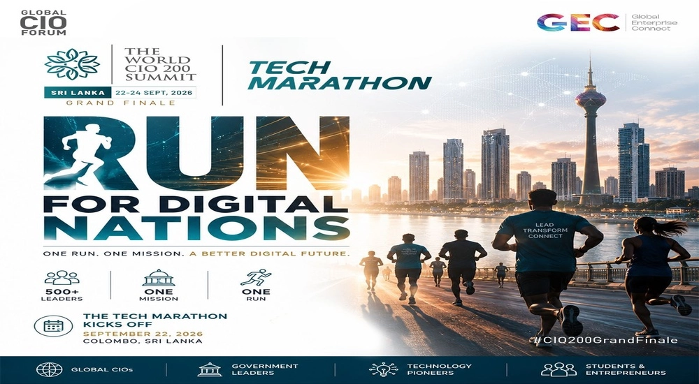 World CIO 200 Summit to launch with Tech Marathon in Sri Lanka