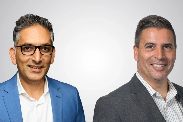 (L-R) Vaibhav Vohra, Chief Product Technology Officer, Epicor and Steve Murphy, CEO, Epicor.
