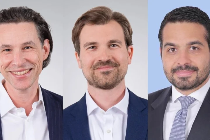(L-R) Alexander Krug, Partner, Automotive & Manufacturing Goods Practice, Arthur D. Little | Dr. Philipp Seidel, Principal, Automotive & Manufacturing Goods Practice, Arthur D. Little | Joseph Salem, Partner and Middle East lead for the Travel, Transportation, and Hospitality practice, Arthur D. Little.