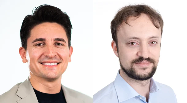 (L-R) Andrea Carcano, CEO and Co-Founder of Nozomi Networks and Moreno Carullo, Co-founder and CTO at Nozomi Networks.