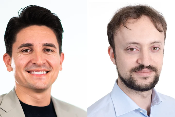 (L-R) Andrea Carcano, CEO and Co-Founder of Nozomi Networks and Moreno Carullo, Co-founder and CTO at Nozomi Networks.