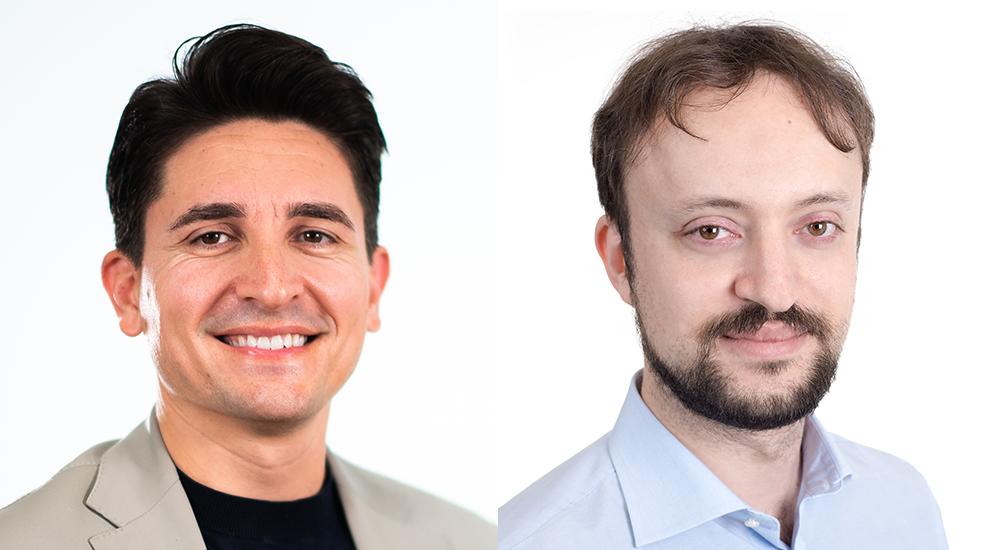 (L-R) Andrea Carcano, CEO and Co-Founder of Nozomi Networks and Moreno Carullo, Co-founder and CTO at Nozomi Networks.