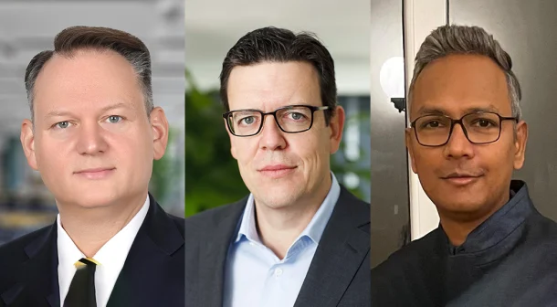 (L-R) Christian Schwaerzler, Managing Director Senior Partner BCG | Joerg Hildebrandt, Managing Director and Senior Partner BCG | Suresh Subudhi, Managing Director and Senior Partner BCG.