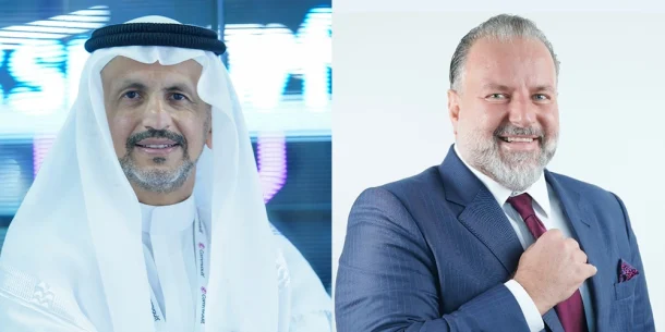 (L-R) Dr. Mazen Abduljabbar, Country Manager – Saudi Arabia, Commvault and Fady Richmany, Corporate Vice President and General Manager, Emerging Markets at Commvault.