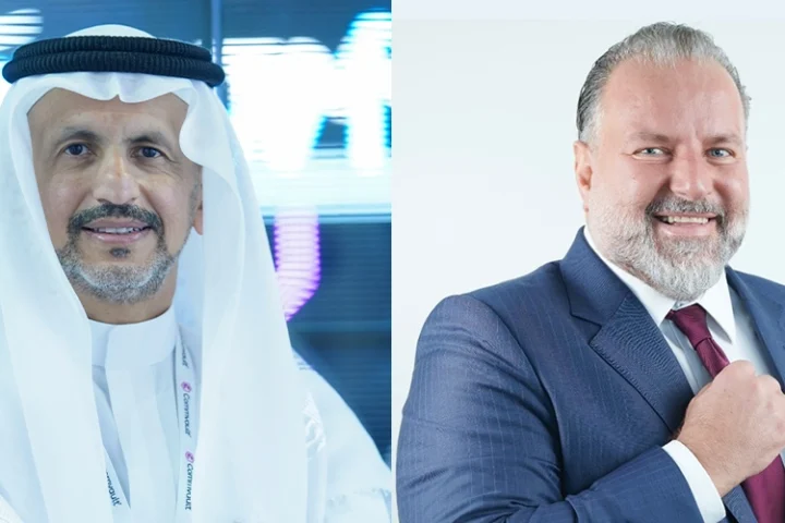 (L-R) Dr. Mazen Abduljabbar, Country Manager – Saudi Arabia, Commvault and Fady Richmany, Corporate Vice President and General Manager, Emerging Markets at Commvault.