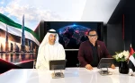 (L-R) HE Dr Mohamed AI Kuwaiti, Head of Cyber Security for the UAE Government and Beenu Arora, Co-Founder and CEO, Cyble.