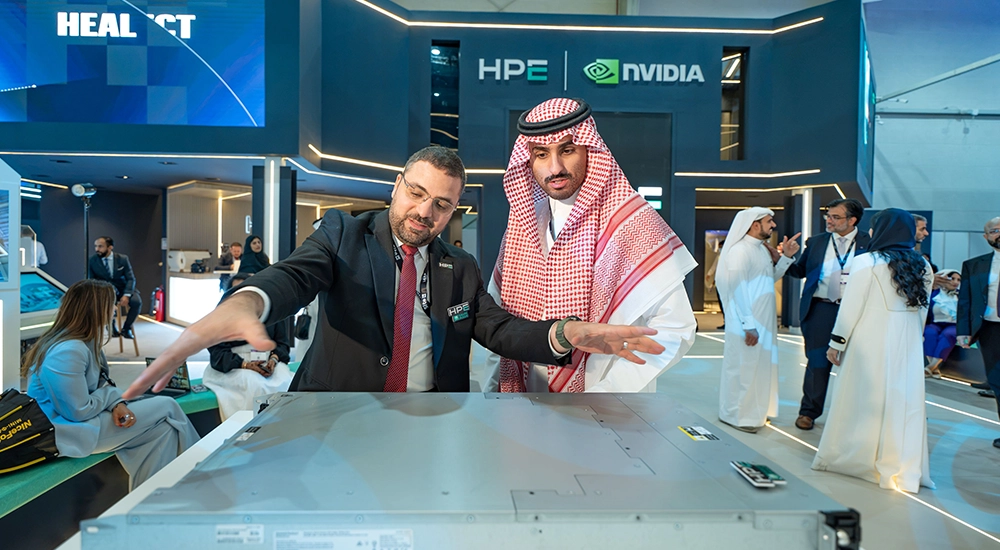 HPE and Intel partner with Saudi ministry to accelerate AI innovation.