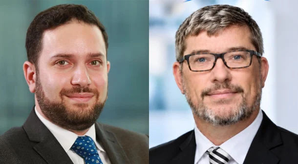 (L-R) Hadi Allawi, Partner and Global Employer Services Leader at Deloitte Middle East and Martin McGuigan, Deloitte Middle East’s new Reward Leader,.