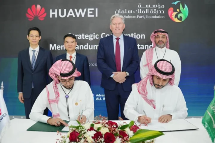 Huawei and KSPF Sign Strategic MoU.