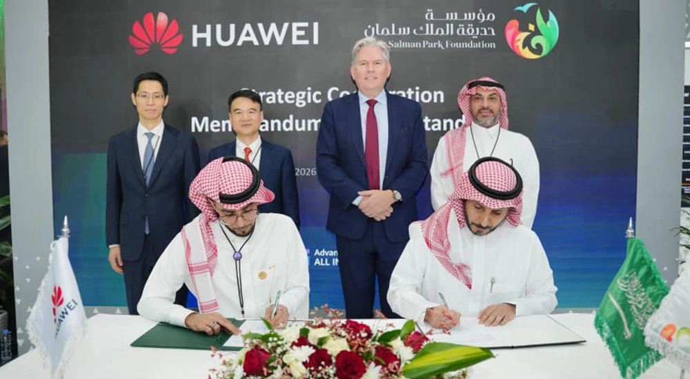 Huawei and KSPF Sign Strategic MoU.