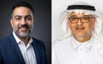 (L-R) Khalid Aljamed, General Manager for the Middle East, Turkey and Africa at Submer and Dr. Akram Aburas, Group CEO of ACES.