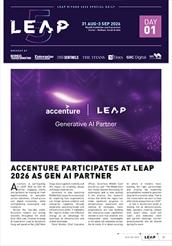 Leap Riyadh Newsletter Day 1